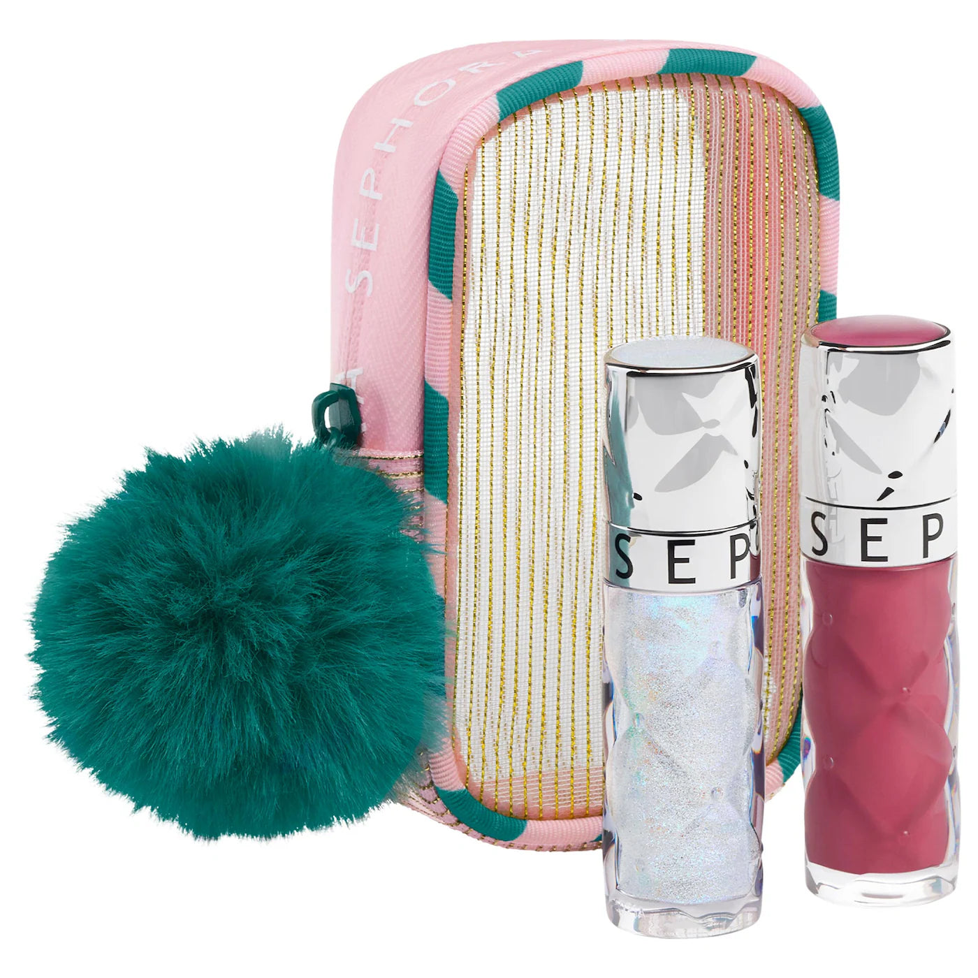Sobre pedido: SEPHORA COLLECTION Outrageous Lip Plumper Lip Gloss Makeup Gift Set